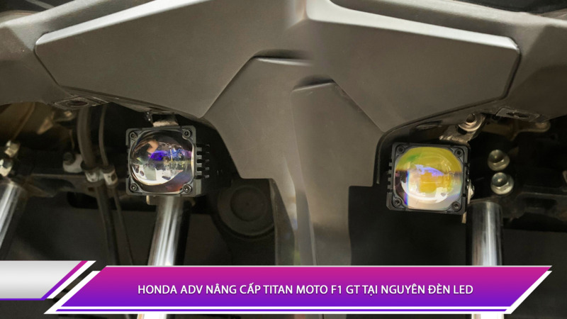 Honda ADV nâng cấp Titan Moto F1 GT tại Nguyên Đèn LED